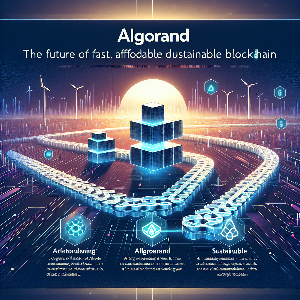 Algorand: Masa Depan Blockchain Yang Cepat, Murah, dan Berkelanjutan